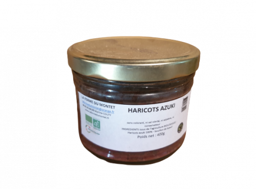 La Ferme du Montet - Haricots Rouges AZUKI - 350 g