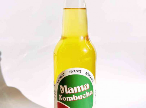 Mama Kombucha - Mama Kombucha – Menthe  – Boisson fermentée artisanale bio (carton 6x33cl)