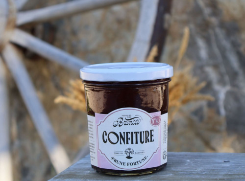 Vergers des brunots - Confiture de prunes fortune 350g