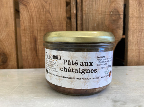 La Ferme de Labouygues - Caldayroux - Pâté aux châtaignes 180g