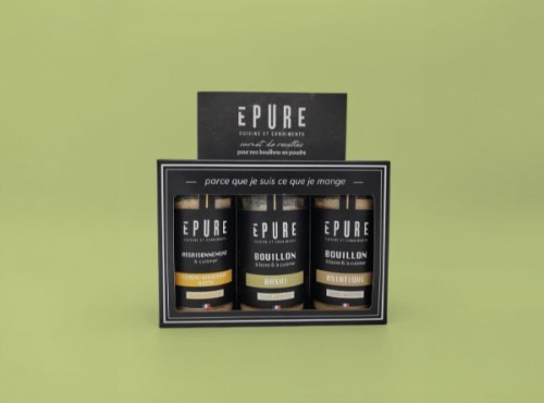 EPURE, Cuisine & Condiments - Coffret Bouillons de légumes "ASIATIQUE"