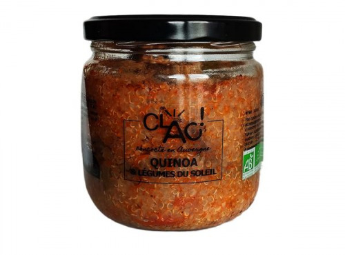CLAC Conserverie - Quinoa et légumes du soleil bio - 350g