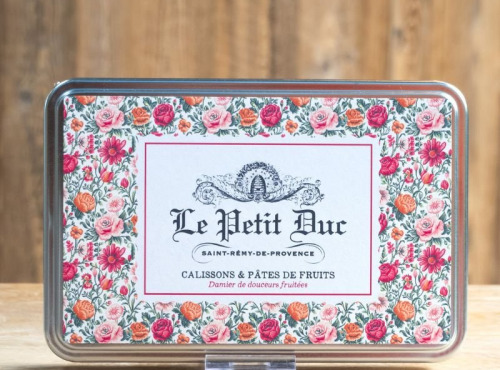 Le Petit Duc - Boîte métal - Damier de calissons