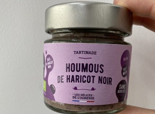 Les Délices de l’Ogresse - Houmous de Haricot noir 115g