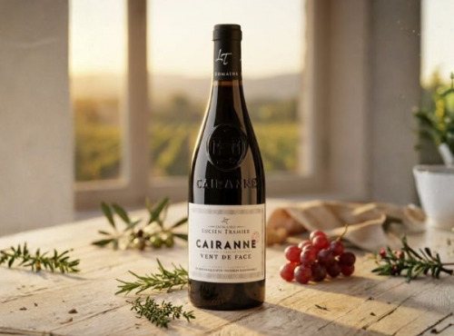 Domaine Lucien Tramier - AOC CAIRANNE VENT DE FACE CAIRANNE ROUGE 2025 BIO