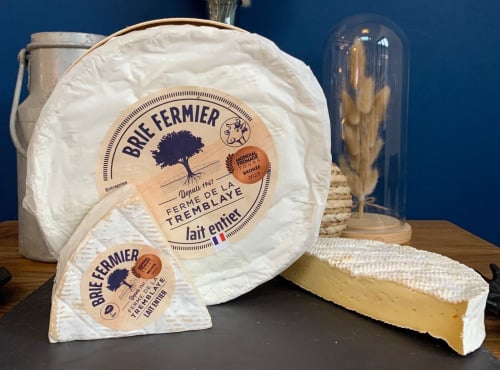 Ferme de La Tremblaye - Brie Fermier Au Lait Entier 1kg