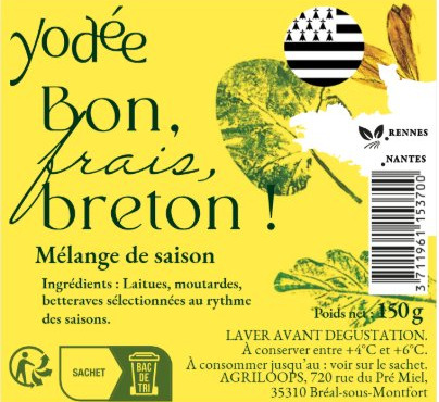 Agriloops - Assortiment de jeunes pousses de saison 300g