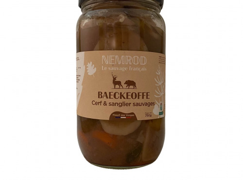 Nemrod - Baeckeoffe de Sanglier & cerf - 6x750g