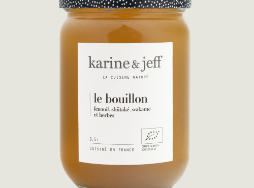 Karine & Jeff - Le bouillon - fenouil, shiitaké, wakame et herbes