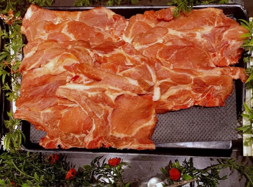 Ferme de la Paumerais - ECHINE (Grillade) DE PORC BRETON - 5 Kg