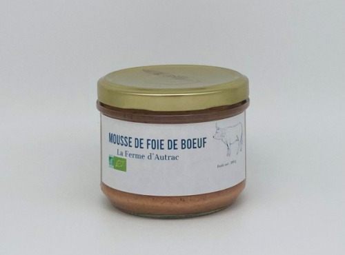 La Ferme d'Autrac - Mousse de Foie de Bœuf BIO 200gr