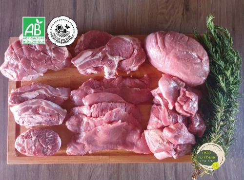 Ferme GAEC Côte Pardin - [Précommande] Colis de Veau BIO Race Aubrac - 10 Kg - PAQUES