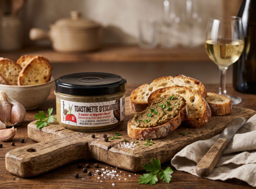 Via l'escargot - Toastinette d'escargot