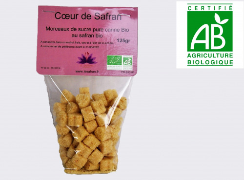 Le safran - l'or rouge des Ardennes - Cristaux De Safran, Cristaux De Sucre De Canne Bio Au Safran