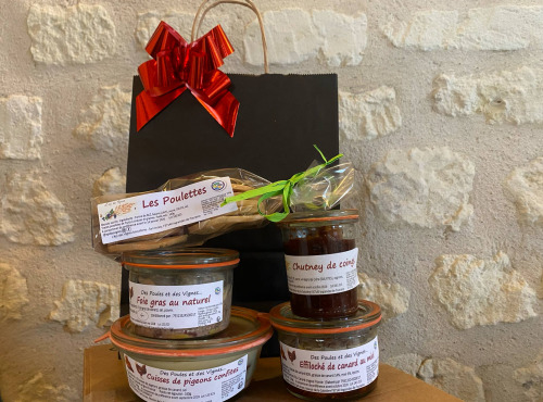 Des Poules et des Vignes à Bourgueil - Coffret cadeau
