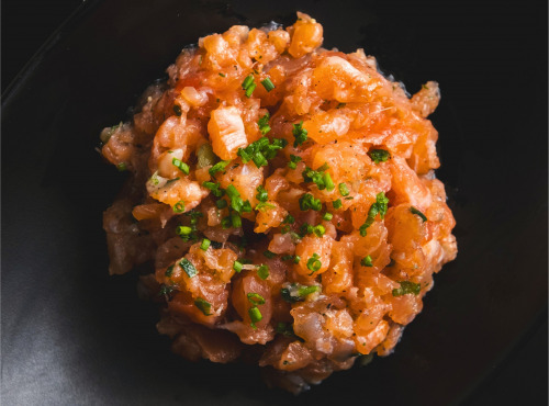 Thierry Salas, fumage artisanal - Tartare aux 3 saumons - 150 G