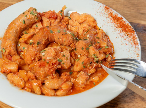 Pisciculture des eaux de l'Inval - Cassoulet de truite 800 gr
