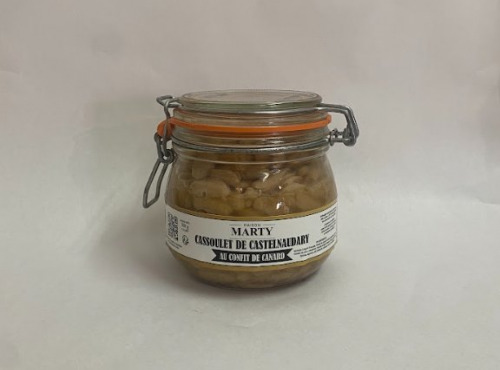 CHARCUTERIE MAISON MARTY - Cassoulet de Castelnaudary - au confit de canard 500g