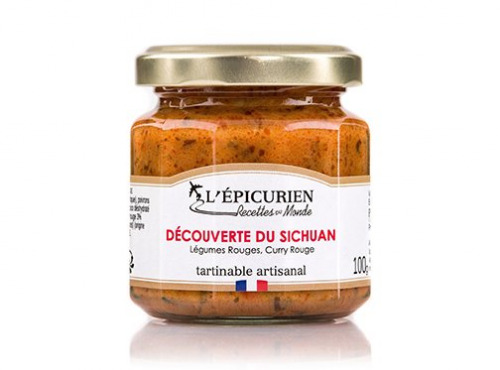 L'Epicurien - Découverte du Sichuan - Légumes rouges Curry rouge - 100g