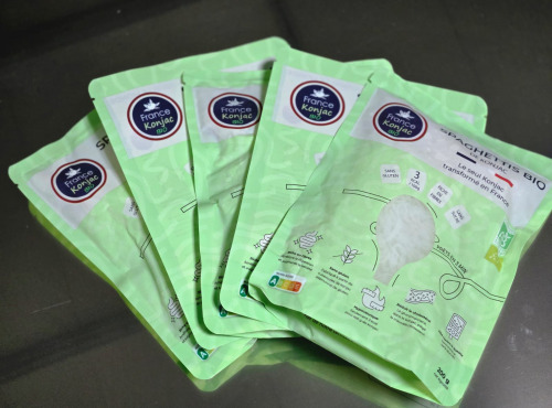 France-Konjac - PACK 5 Spaghettis BIO de konjac 1,2kg (5x200g net)