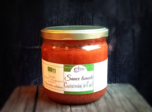 Elevage de Cochons en Forêt et Produits du Terroir Jurassien - Sauce tomate cuisinée à l'ail