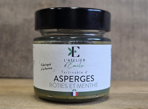 L'Atelier d'Emile - Tartinable d'asperges rôties et menthe 90g