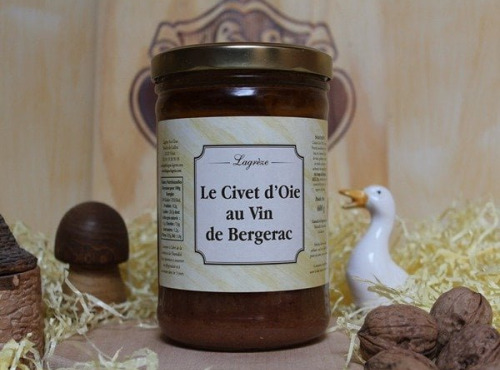 Lagreze Foie Gras - Le Civet d'Oie au Vin de Bergerac 6x600g
