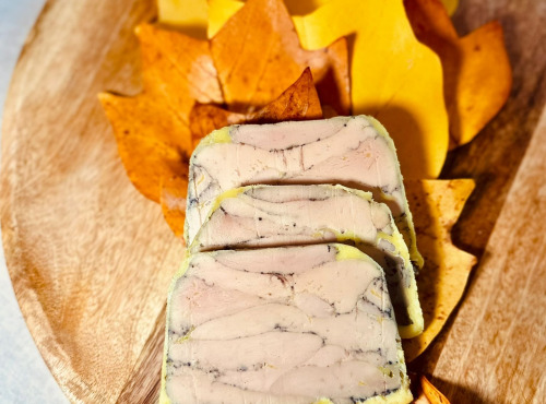 Le Fumoir du Périgord - Foie Gras de Canard Fumé Mi-Cuit Entier Qualité Extra issu à 100% de Canard IGP Périgord