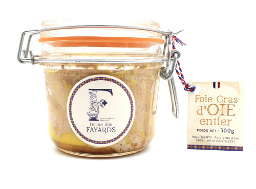 Ferme des Fayards - Foie gras d’Oie entier 300g