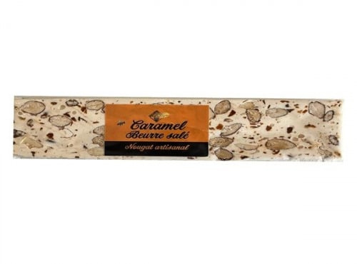 Chaloin Chocolats - Barre de Nougat Artisanal Caramel 100g