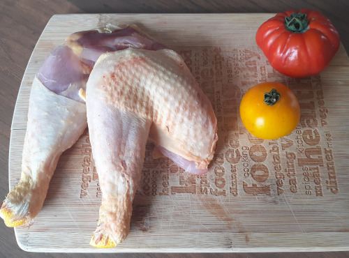 Les Volailles de la Garenne - Cuisses de poulet x4 Congelé