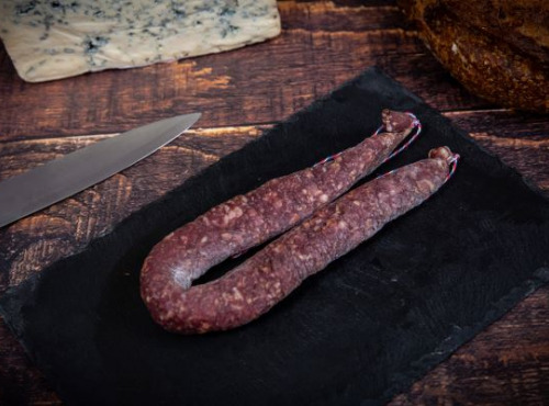 La Ferme du Mas Laborie - Saucisse sèche au bleu - 500 g