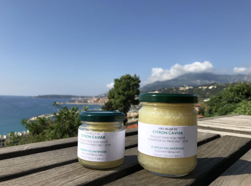 Le Jardin des Antipodes - 100% Billes Du Citron Caviar Nature Non-traitées - 190g