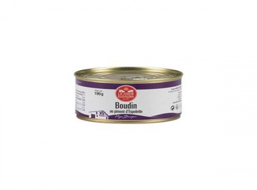 La Ferme Elizaldia - Boudin au piment d'Espelette 190g