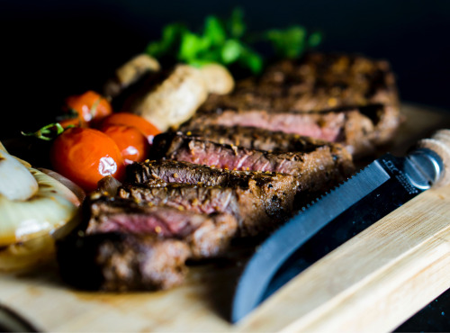 Du bio dans l'assiette - Faux Filet de Boeuf Highland Bio