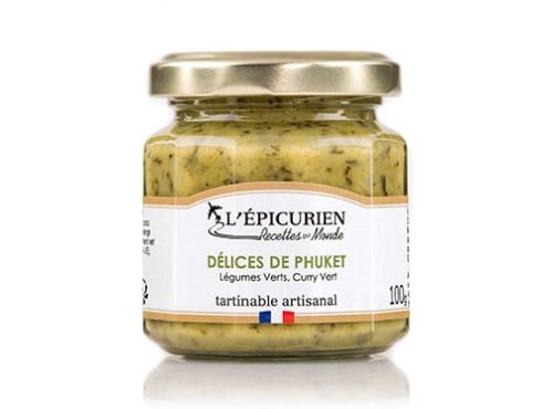 L'Epicurien - Délices de Phuket - Légumes verts Curry vert - 100g