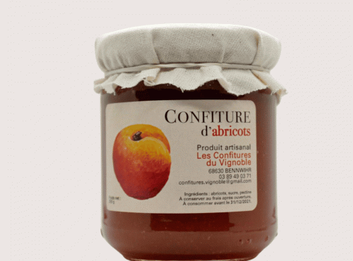 Maison Schmid - Confiture d'Abricots - Les Confitures du Vignoble