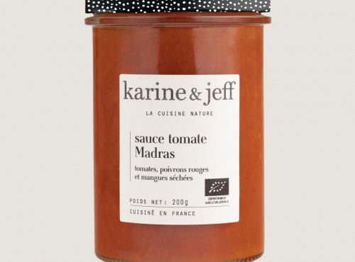 Karine & Jeff - Sauce tomate Madras 6x200g