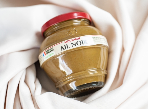 Domaine des Terres Rouges - Moutarde à l'Ail Noir 200g