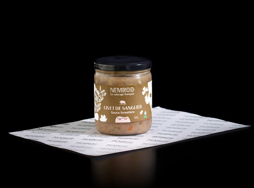 Nemrod - Civet de Sanglier sauce forestière - 380g