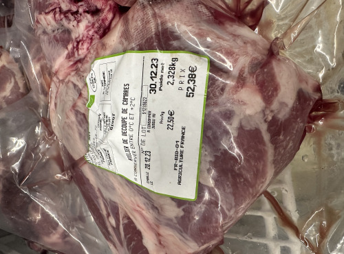 La ferme de Javy - [Précommande] gigot agneau entier bio congelé