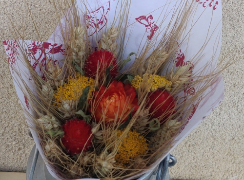 Ferme de la ville basse - Bouquet de fleurs séché