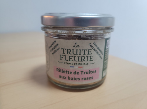 La Truite Fleurie - Rillette de truites aux baies roses