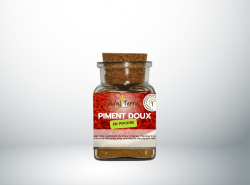 Adal Terra - Epices - Piment Doux Bio (en poudre) 60G