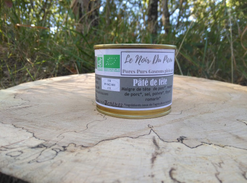 Le Noir du Picou Elodie Ribas - Fromage De Tête De Porc Pur Gascon 180g