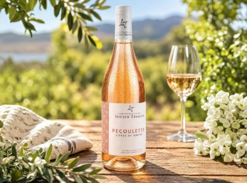 Domaine Lucien Tramier - Côtes du Rhône 2025 "Pecoulette" Rosé BIO