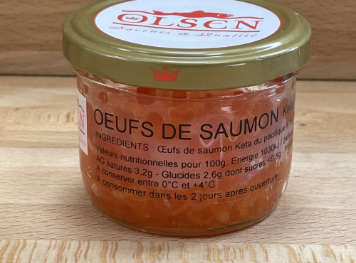 Olsen - Œufs de saumon keta - 90g