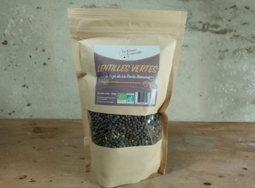 La Ferme des Ecureuils - Lentilles vertes Bio – 400g