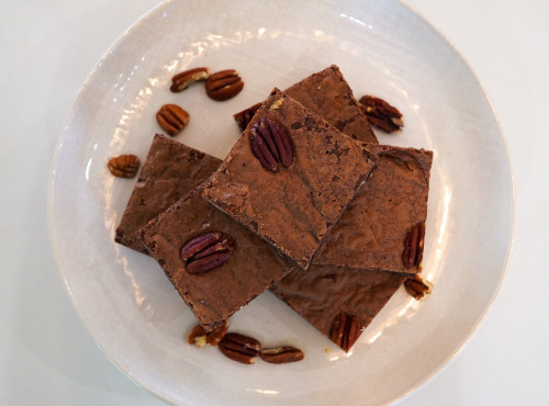 Invitation au Délice - Brownies Chocolat Noir et Noix de Pécan - Lot de 4