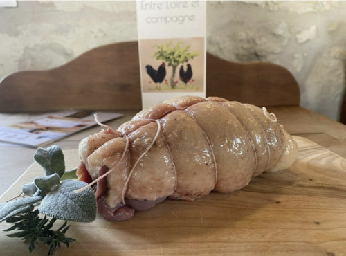 Des Poules et des Vignes à Bourgueil - Rôti de canard